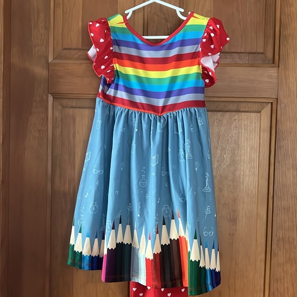 Penelope Plumm Size 5 matching back to school outfit - Picture 3 of 6